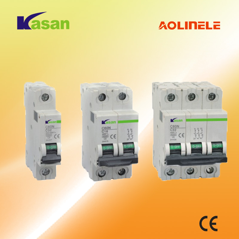 C65 Series MCB with Cover and Window Gacia Merlin Gerin Type MCB