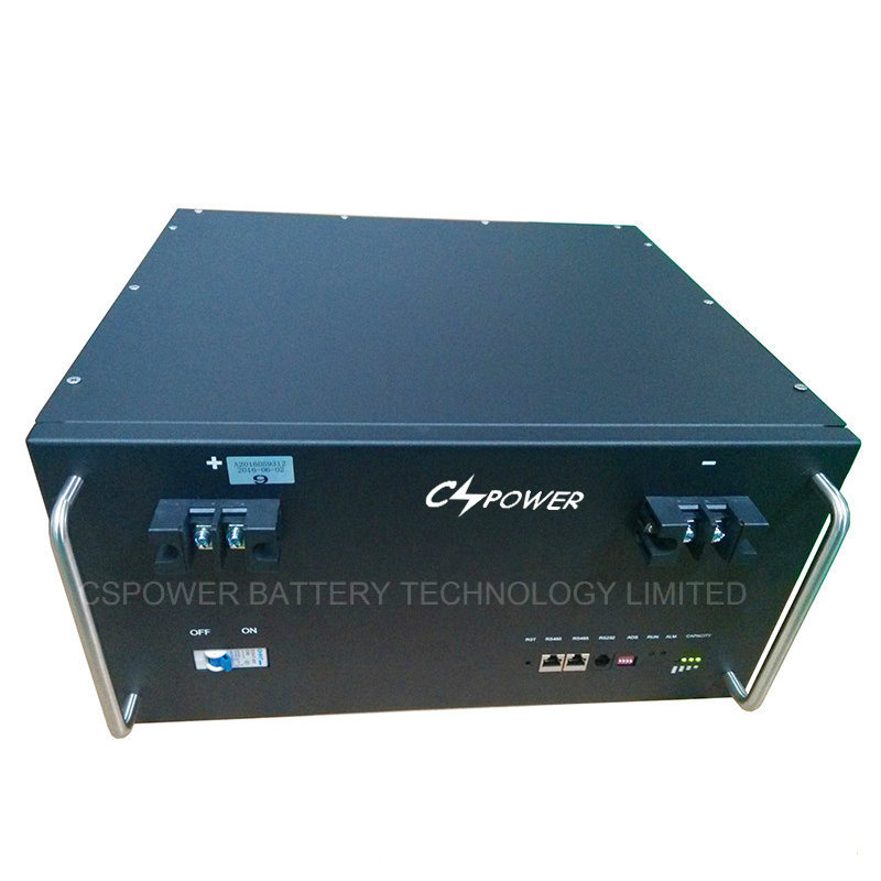 Long Life Lithium Iron Phosphate Battery (LiFePO4) 19inch 48V100ah