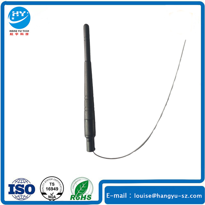 2.4GHz Tilt Rubber Duck WiFi Antenna 5dBi Pigtail with Ufl Connector