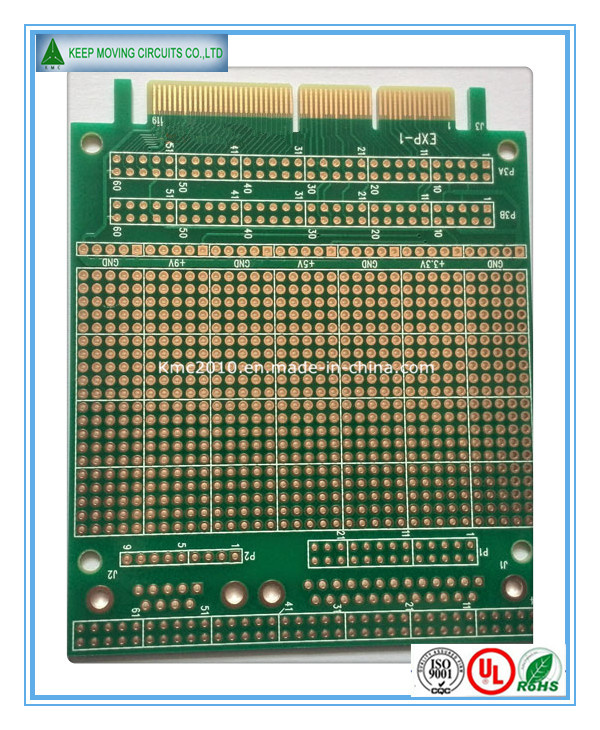 2 Layer PCB Manufacturer with HASL and Gold Finger