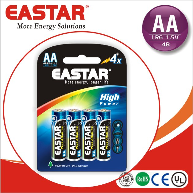 Lr6 AA Alkaline Dry Battery