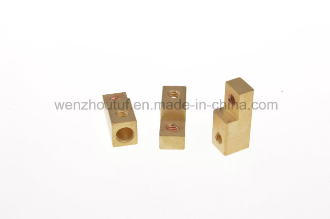 OEM Brass Progressive Stamping Nickel Plated Terminals