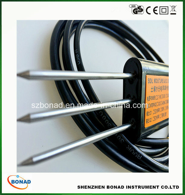 Mec10 Soil Temperature and Moisture Ec Sensor for Greenhouse