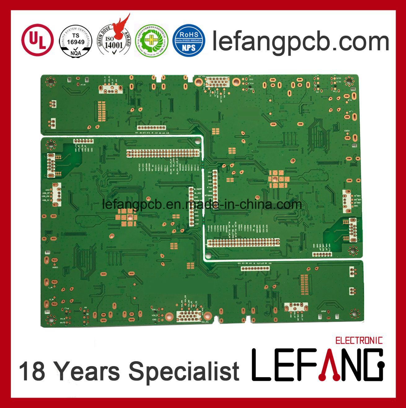 PCB Circuit Board Manufacturer for Electronics Power Board