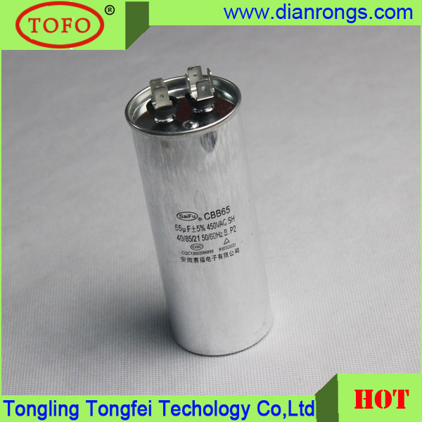 Motor Starting Capacitor Cbb65 250V
