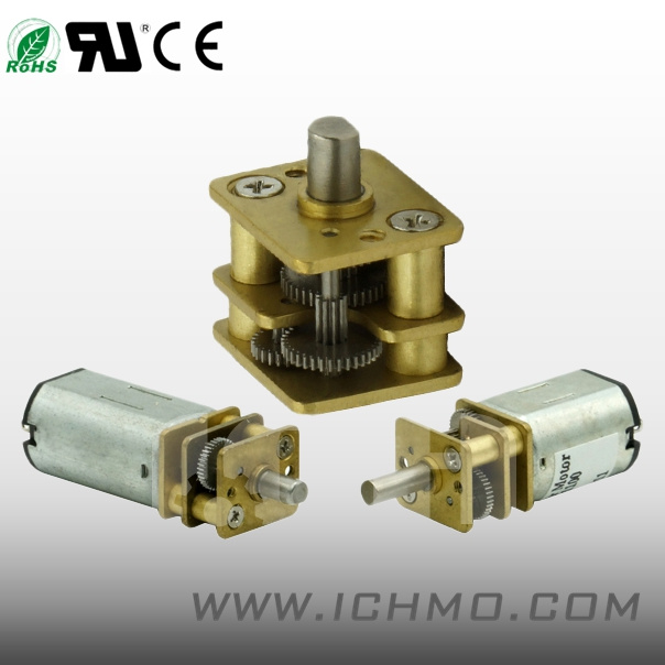 DC Gear Motor with Open Gearbox