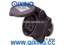Cee/IEC 16A 2p Low Voltageindustrial Panel Mounted Socket