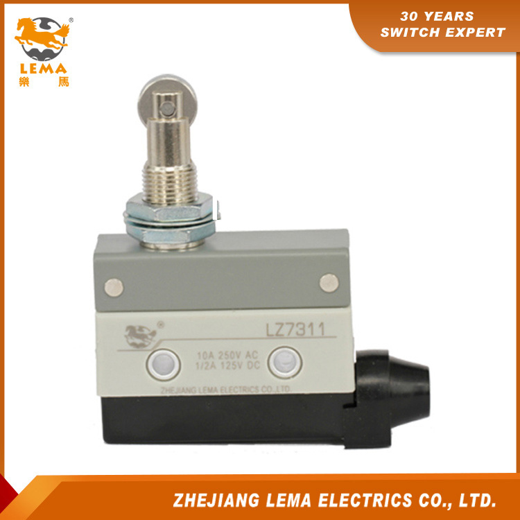 Lema Lz7311 Waterproof Dustproof Panel Mount Roller Plunger Limit Switch