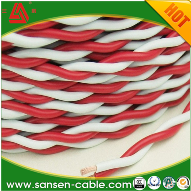 2.5mm Twisted Electric Cable PVC Insulated Wire and Cable