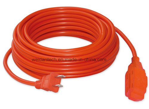 UL Approval 6-50FT 2 Conductor Sjt Extension Power Cable