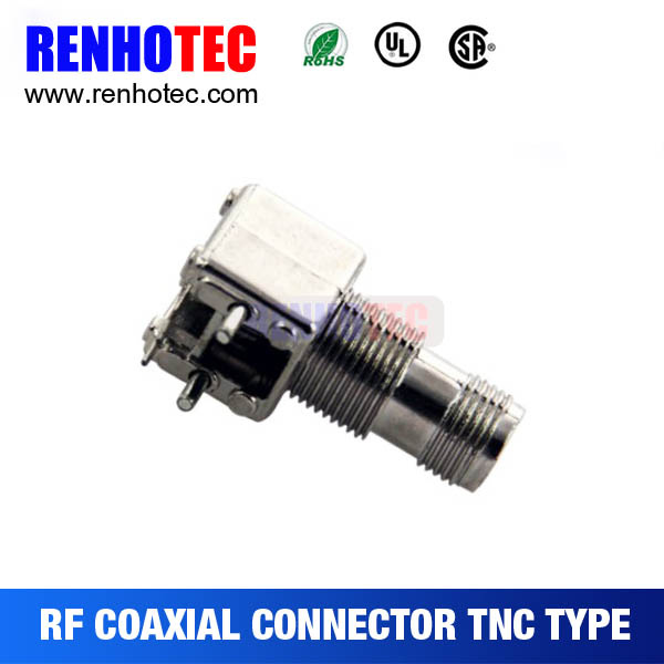 TNC Jack Female PCB Mount Coaxial Conenctor