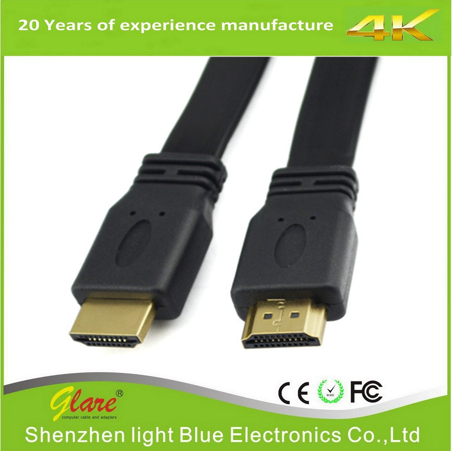 Good Quality Flat HDMI Cable with 4K
