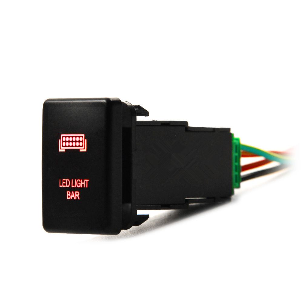 Car Auto Switch 12V Push Rocker Switch for Toyota
