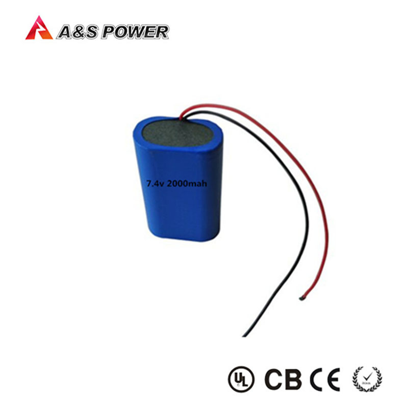 18650 Rechargeable Li-ion Battery Pack 2p 3.7V Battery 4000mAh with PCM