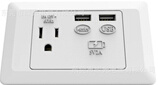 North American USB Wall Socket, South American USB Wall Socket
