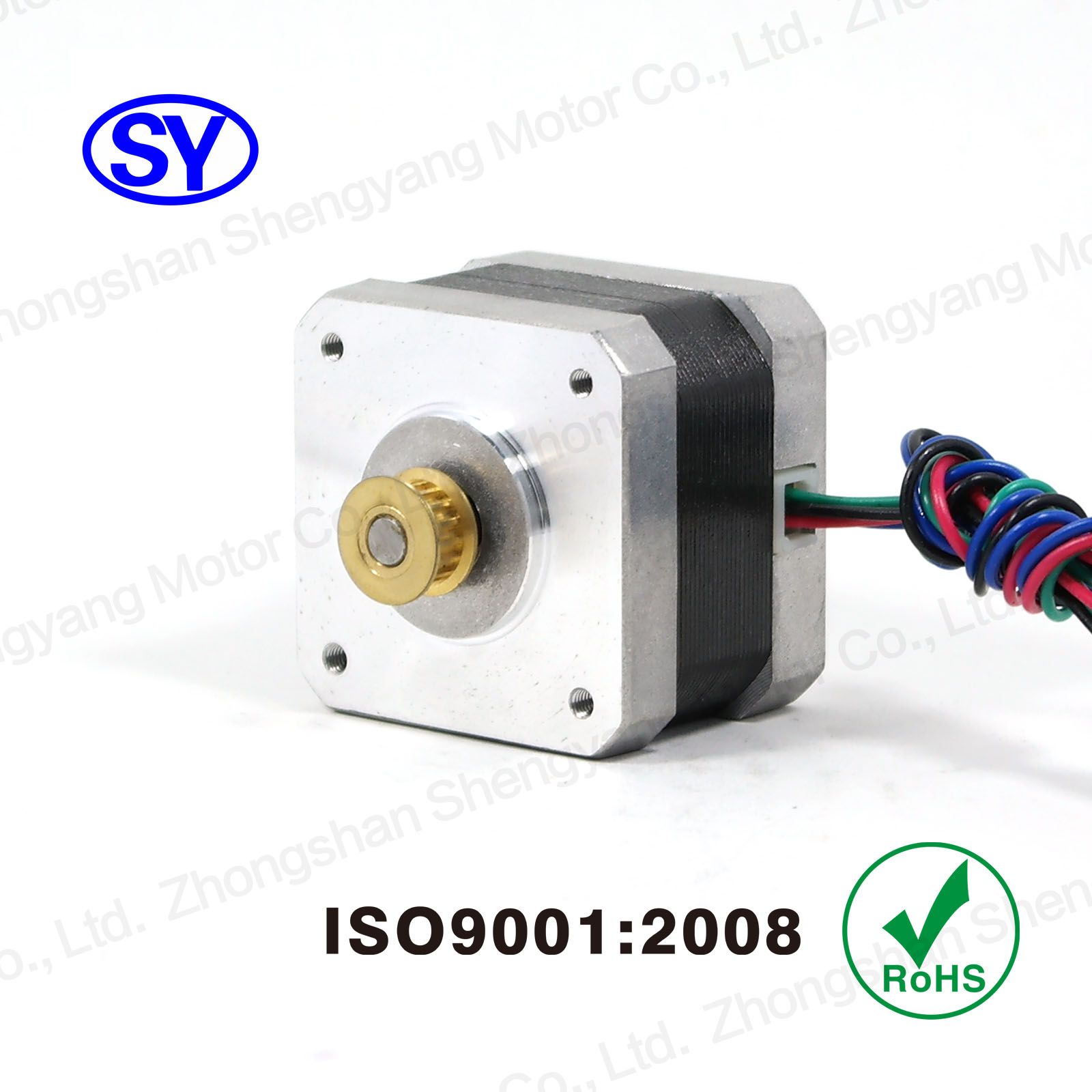 Flange 42mm 0.9deg Hybrid Stepper Electrical Motor