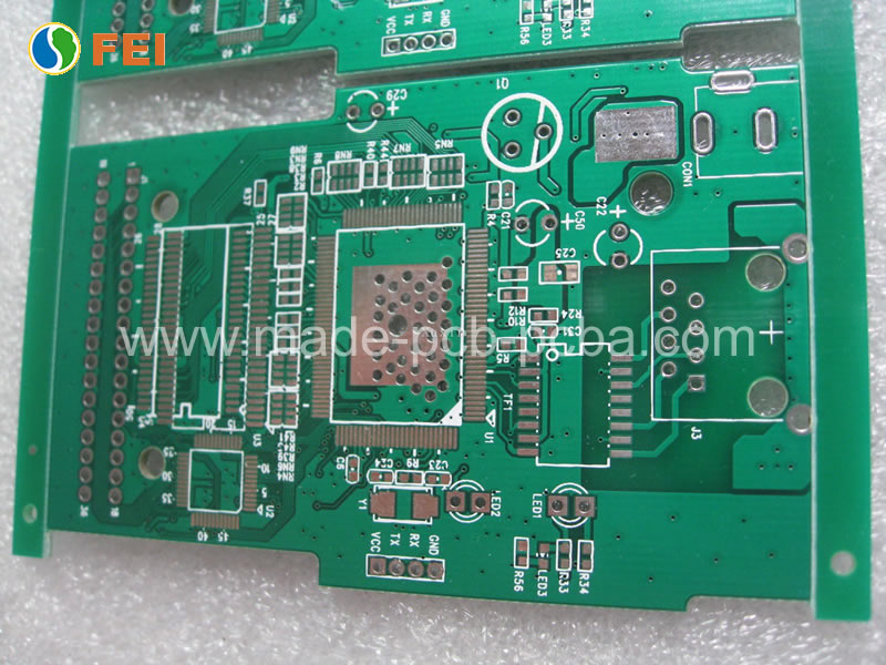 RoHS ODM / OEM 2 Layer Electronic Circuit Boards PCB or PCBA Assembly Design (FEI286)