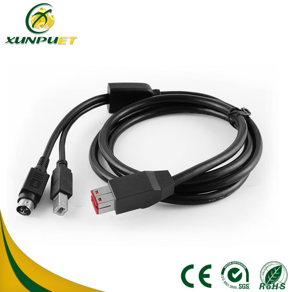 Cash Register Nickel Plated Micro USB Data Charging Cable