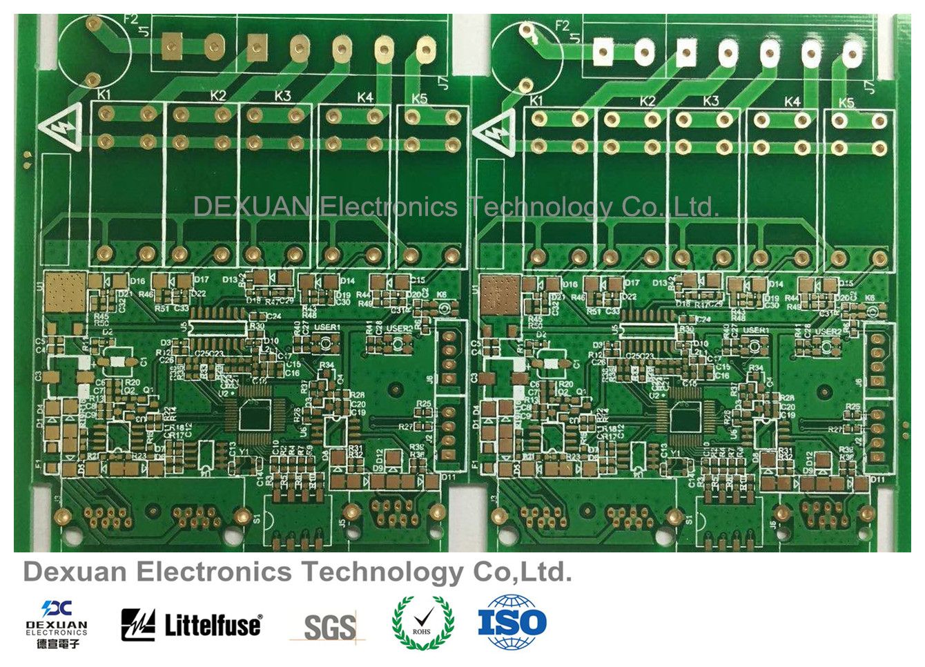 High-Quality Double-Sided Immersion Gold Printed Circuit Board PCB