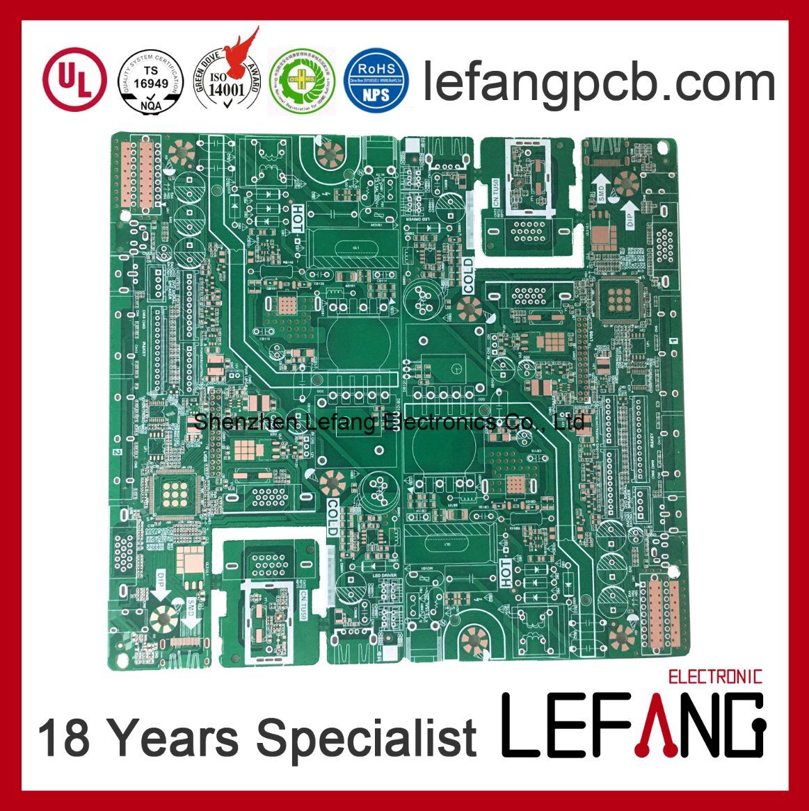 One-Stop Service PCB Circuit Board Factory for Power Supply