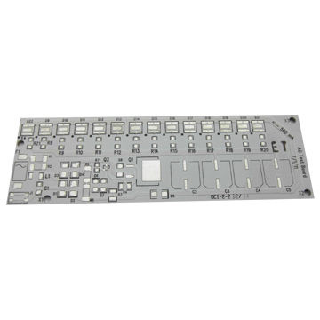 Single Side Aluminum LED PCB Board with PCB Assembly Service
