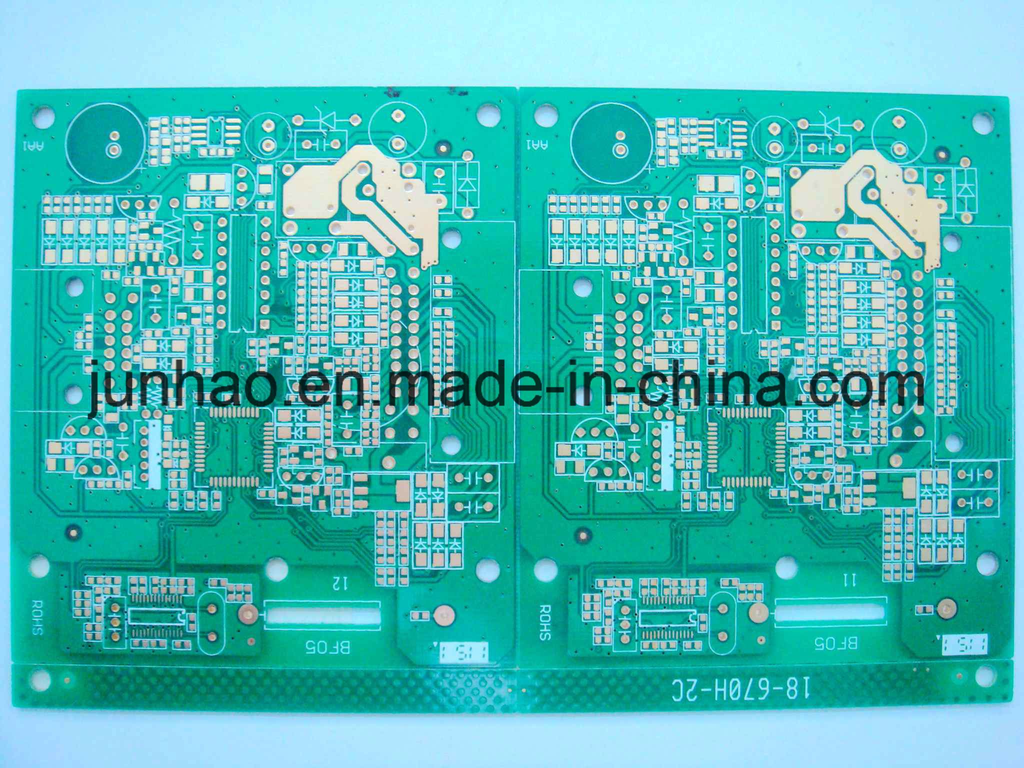 Single Side Chemical Au PCB with UL