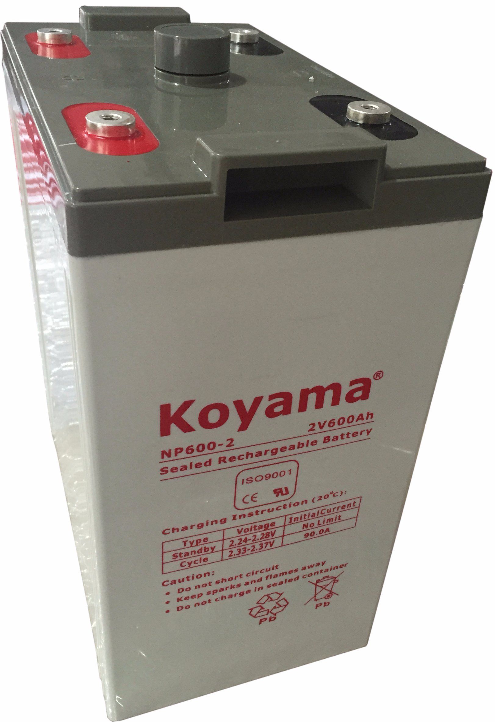 2V 600ah AGM High Temperature Telecom Battery