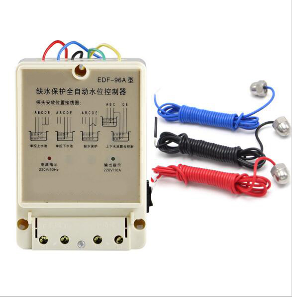 Automatic Water Level Controller Df-96A Df96A Df9b Df-96b Pump Controller Cistern Cistern Automatic Liquid Switch with 3 Probes