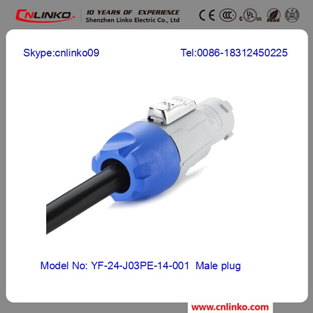 Waterproof Plastic Electric Connector