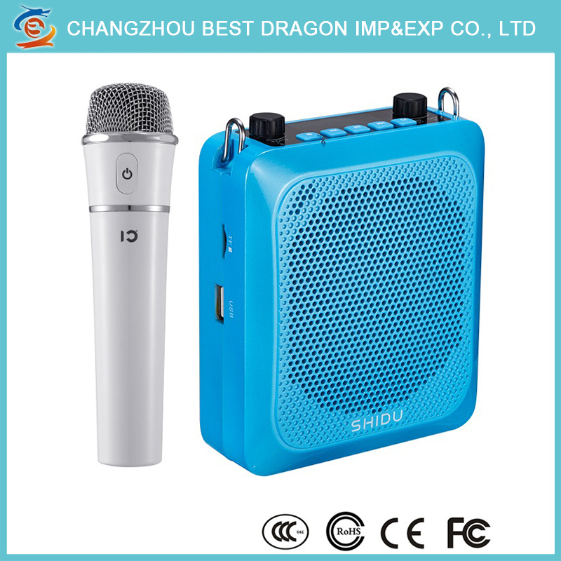 High Portable Loud Speaker Voice Amplifier with Wireless Microphone
