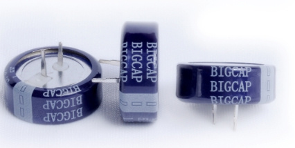 Coin Type Supercapacitor -40c-70c, 5.5V 1.0f Super Capacitor