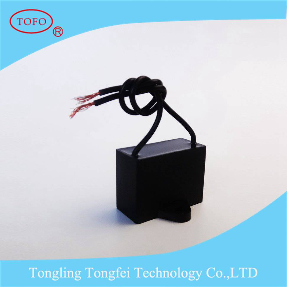 450VAC 2.5UF Cbb61 Polypropylene Fan Capacitor