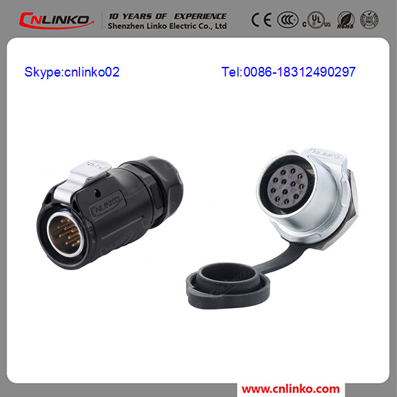 Cnlinko 12V Connector/ Data Connector/ Multipole Connectors for LED Screen, LED Lighting