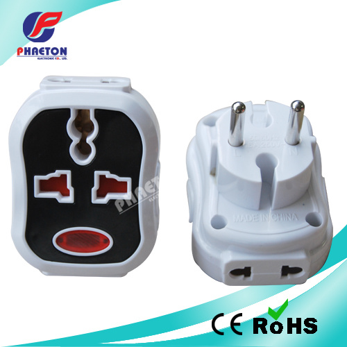 AC DC Power Travel Plug with Indicator Lamp