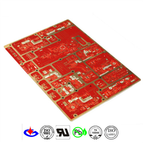 2 Layer Red Soldermask PCB Board Manufacture Service