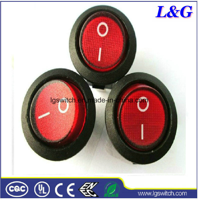 Power 2 Position Light Micro Button Rocker Switch