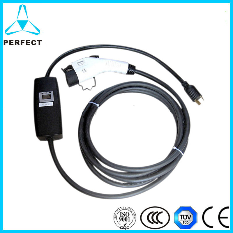 Mode 2 Level 2 16A 32A Portable EV Charger