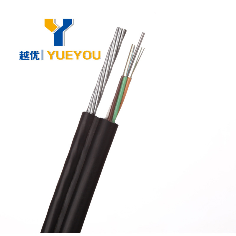 Self Supporting 24 Cores G652D Singlemode Optical Fiber Cable