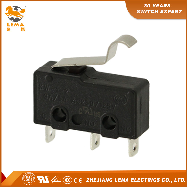 Lema Black Kw12-56 5A Miniature Micro Switch