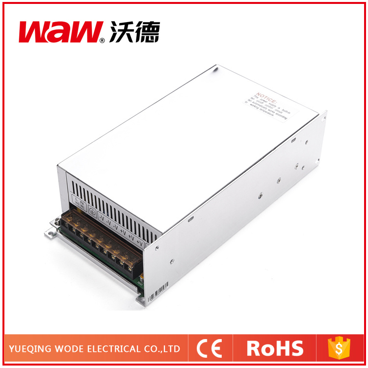 500W 24V 20A Switching Power Supply with Short Circuit Protection