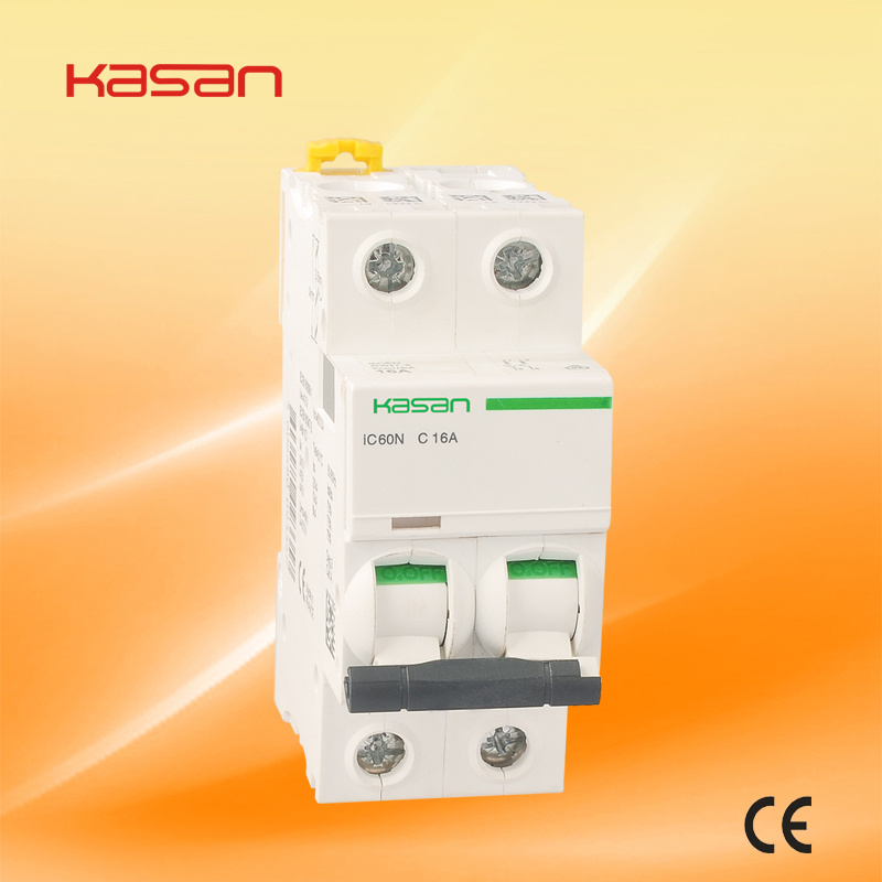 2p IC60 Mini Circuit Breaker