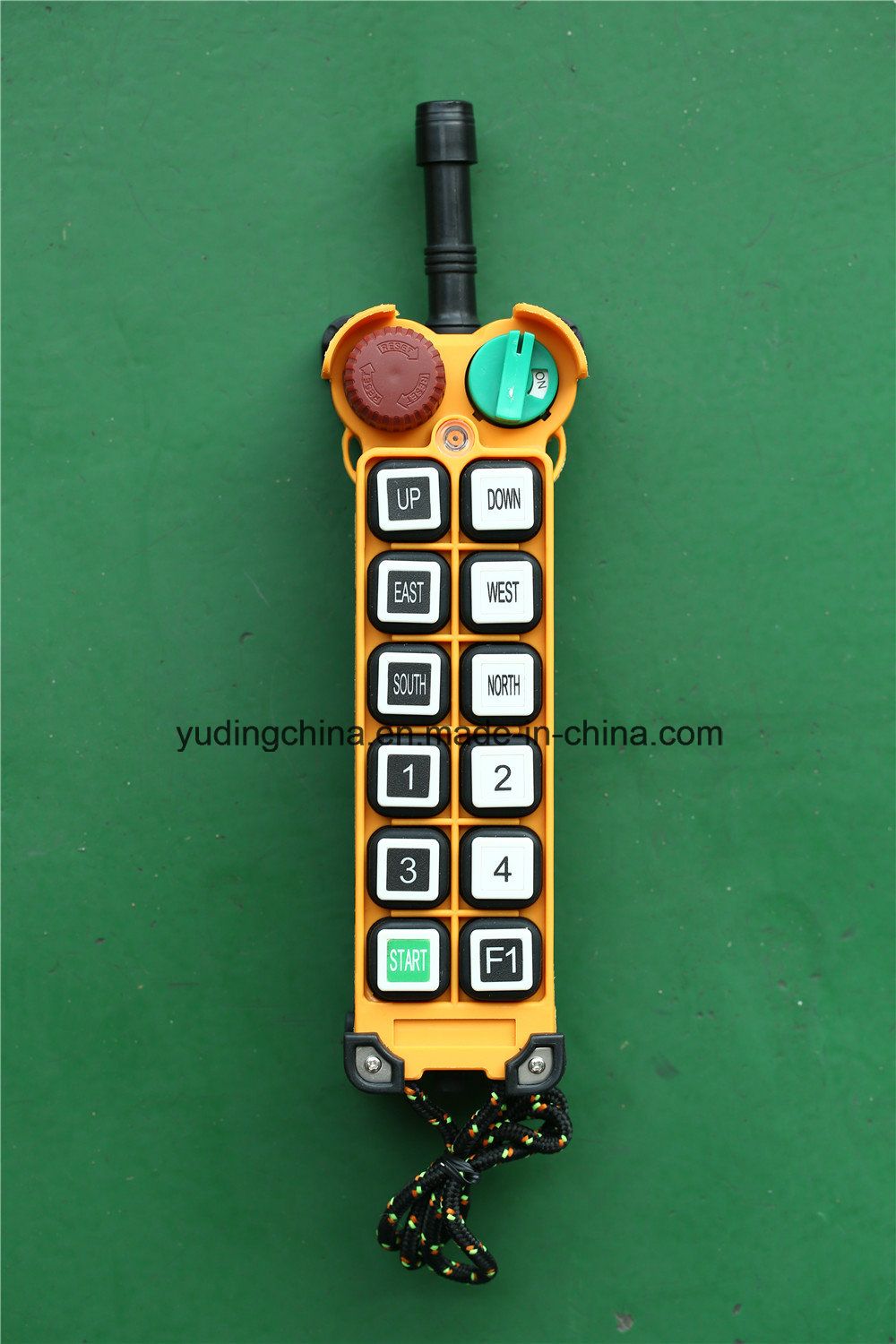 Telecrane Wireless Industrial Remote Control F24-12D with Shock Resistance Design