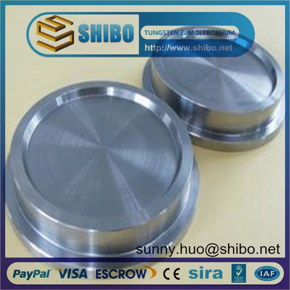 Polished Mo1 99.95% Pure Molybdenum Discs at Competitive Price