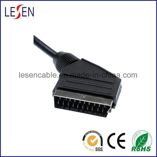Scart 21 Pin Cable