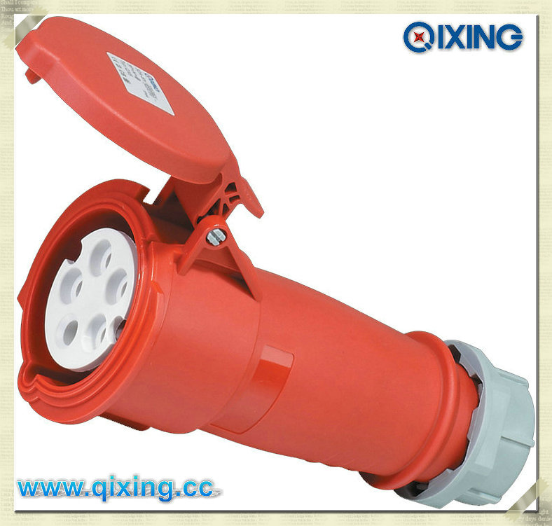 Cee/IEC 32A 400V Red Heavy Duty Connector