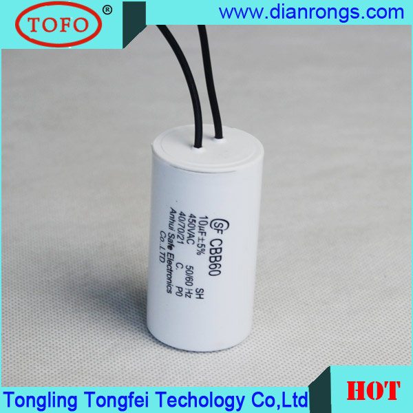 Cbb60 10UF 450V Film Capacitor
