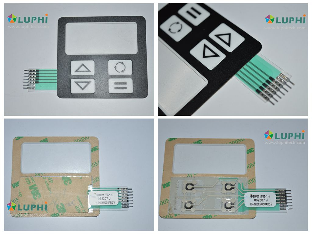 Metal Domes Tactile Membrane Switch Flexible Printed Circuit