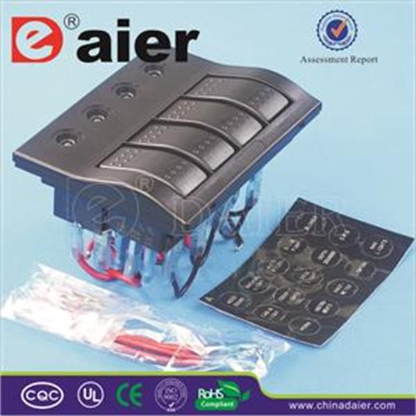 SGS Marine Switch Panel, Rocker Switch Panel, Switch Panel
