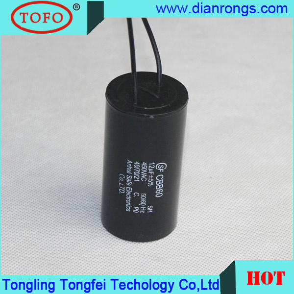 Cbb60 Generator Motor Start 12UF Capacitor