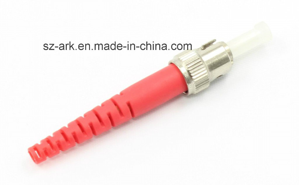 St Siglemode or Multimode Optic Fiber Connector